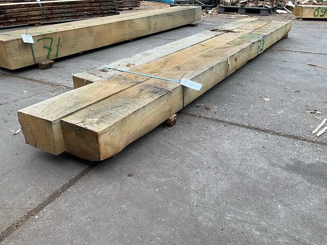 Eiken balken 150x200 mm (3x) - afbeelding 1 van  5