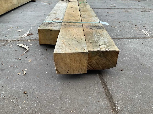 Eiken balken 150x200 mm (3x) - afbeelding 2 van  5