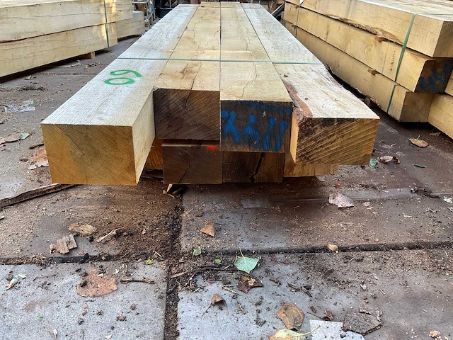 Eiken balken 150x200 mm (8x) - afbeelding 2 van  3