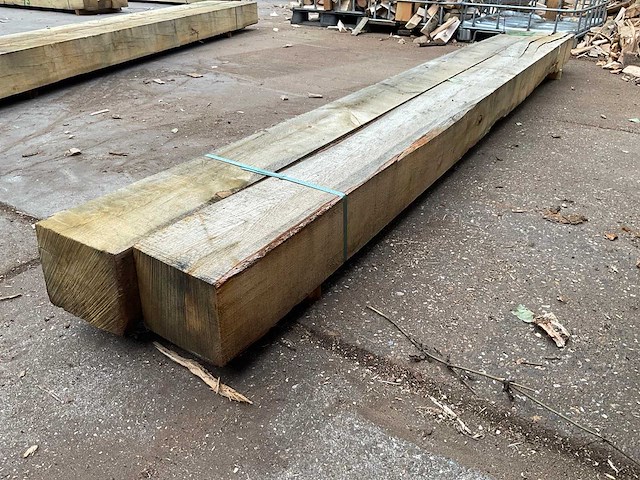 Eiken balken 175x210 mm (2x) - afbeelding 3 van  5