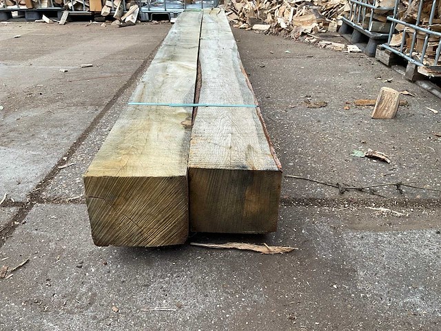 Eiken balken 175x210 mm (2x) - afbeelding 4 van  5