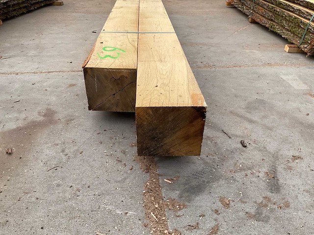 Eiken balken 200x225 mm (2x) - afbeelding 4 van  5