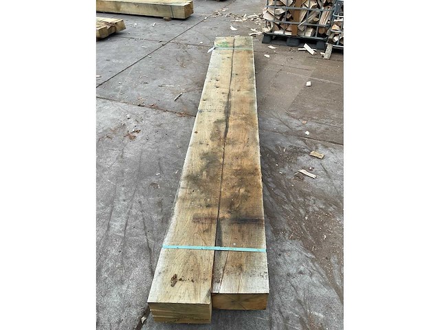 Eiken balken 205x260 mm (2x) - afbeelding 5 van  5
