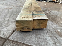 Eiken balken 205x260 mm (2x) - afbeelding 4 van  5