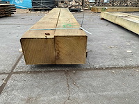 Eiken balken 230x230 mm (2x) - afbeelding 2 van  5