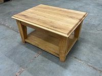 Eiken bijzettafel 60,5x80x46,5cm - afbeelding 1 van  6