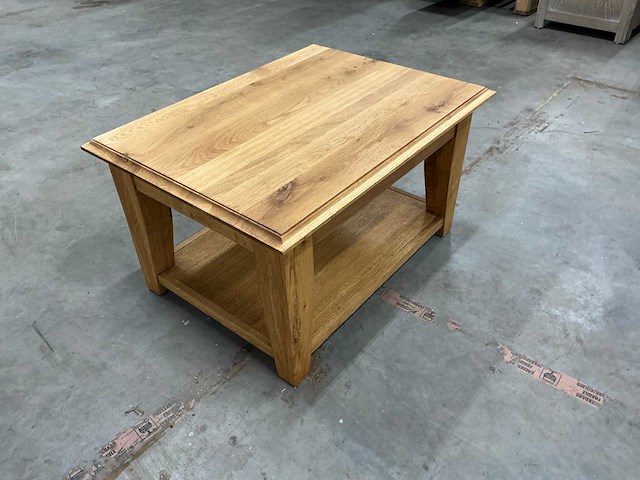 Eiken bijzettafel 60,5x80x46,5cm - afbeelding 3 van  6