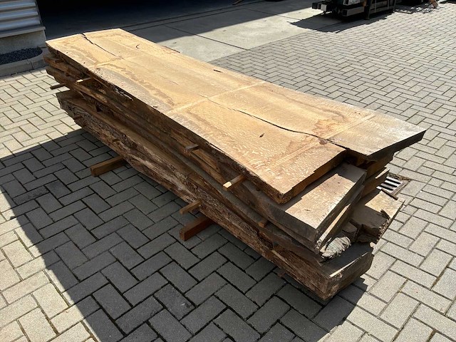 Eiken boomstam schaaldeel (8x) - afbeelding 3 van  6