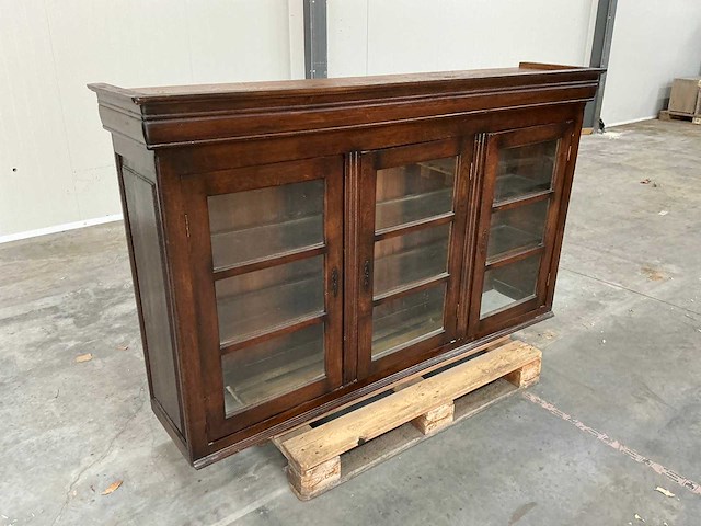 Eiken bovenkast 112x190,5x42cm - afbeelding 3 van  6