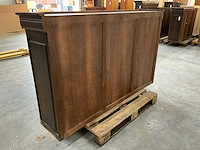 Eiken bovenkast 112x190,5x42cm - afbeelding 5 van  6