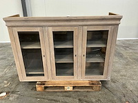 Eiken bovenkast 120,5x180x53cm - afbeelding 2 van  7
