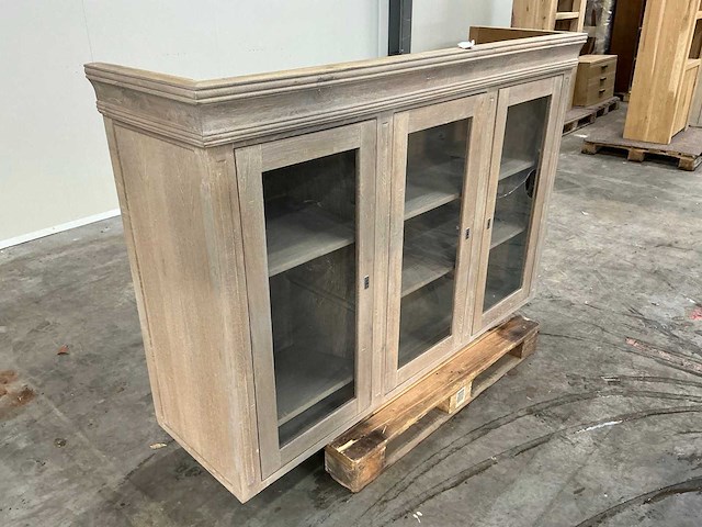 Eiken bovenkast 120,5x180x53cm - afbeelding 3 van  7