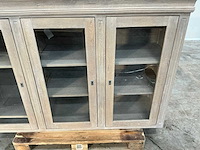 Eiken bovenkast 120,5x180x53cm - afbeelding 6 van  7