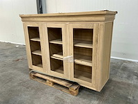 Eiken bovenkast 120,5x181x53,5cm - afbeelding 1 van  6
