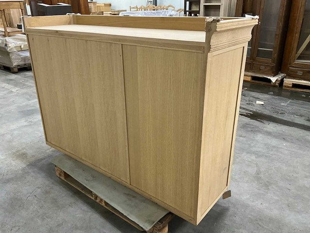 Eiken bovenkast 120,5x181x53,5cm - afbeelding 4 van  6