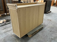 Eiken bovenkast 120,5x181x53,5cm - afbeelding 5 van  6