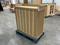 Eiken bovenkast 120x126x54,5cm - afbeelding 4 van  5