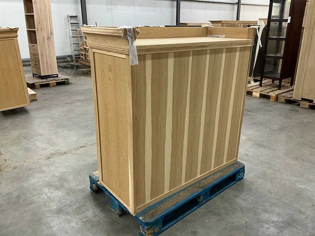 Eiken bovenkast 120x126x54,5cm - afbeelding 5 van  5