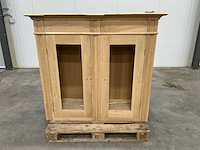 Eiken bovenkast 127,5x139,5x50cm - afbeelding 1 van  2