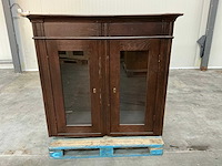 Eiken bovenkast 128x137x48cm - afbeelding 2 van  5