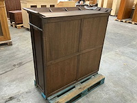 Eiken bovenkast 128x137x48cm - afbeelding 5 van  5