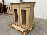 Eiken bovenkast 129x139x49cm - afbeelding 1 van  6