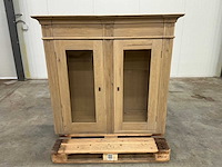 Eiken bovenkast 129x139x49cm - afbeelding 2 van  6