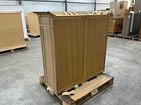 Eiken bovenkast 129x139x49cm - afbeelding 5 van  6
