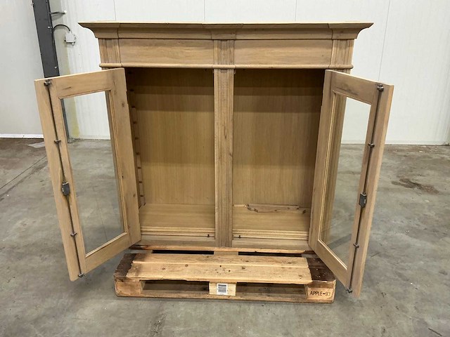 Eiken bovenkast 129x139x49cm - afbeelding 6 van  6