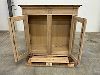Eiken bovenkast 129x139x49cm - afbeelding 6 van  6