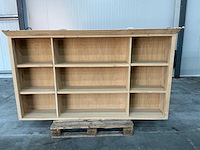 Eiken bovenkast / buffetkast 135x240x40cm - afbeelding 2 van  5