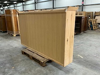 Eiken bovenkast / buffetkast 135x240x40cm - afbeelding 4 van  5