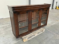 Eiken bovenkast coloniaal 112x190,5x42,5cm - afbeelding 3 van  5