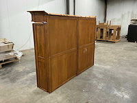 Eiken bovenkast of displaykast 172x228x50cm - afbeelding 5 van  5