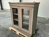 Eiken bovenkast/buffet 120x126x54cm