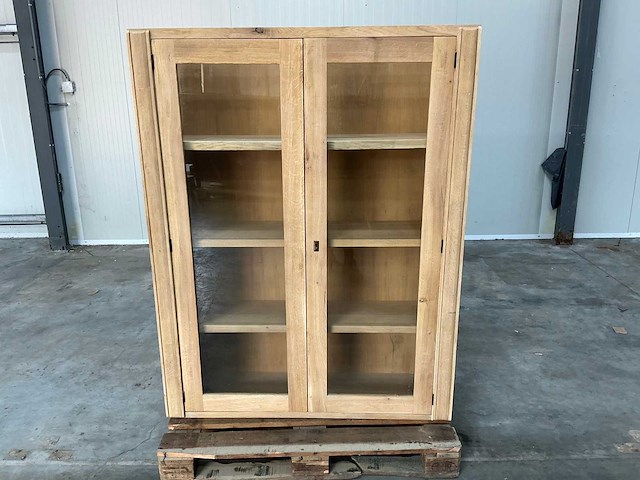 Eiken buffetkast 156x121x36cm - afbeelding 2 van  5
