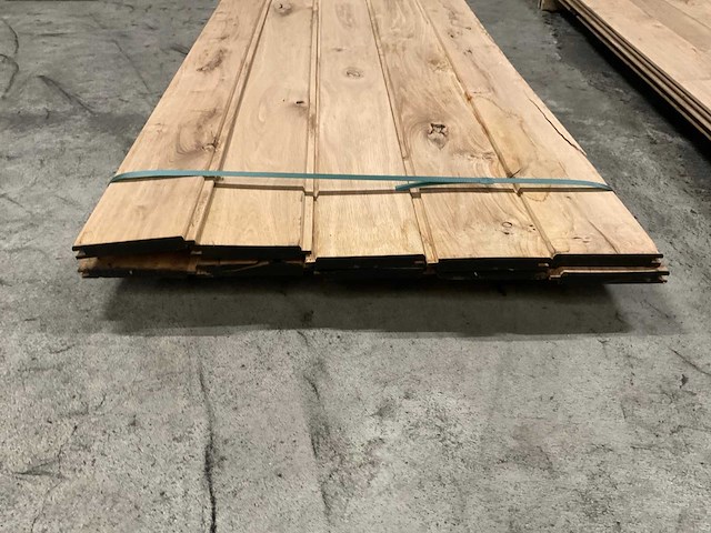 Eiken dakbeschot 20x140 mm (10x) - afbeelding 3 van  4