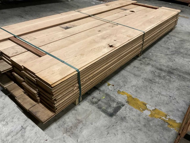 Eiken dakbeschot 20x140 mm (74x) - afbeelding 3 van  5