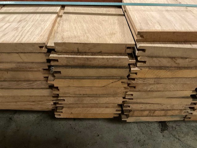 Eiken dakbeschot 20x140 mm (74x) - afbeelding 5 van  5