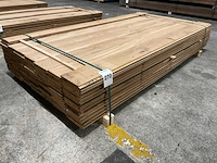 Eiken dakbeschot 20x140 mm (86x) - afbeelding 1 van  5