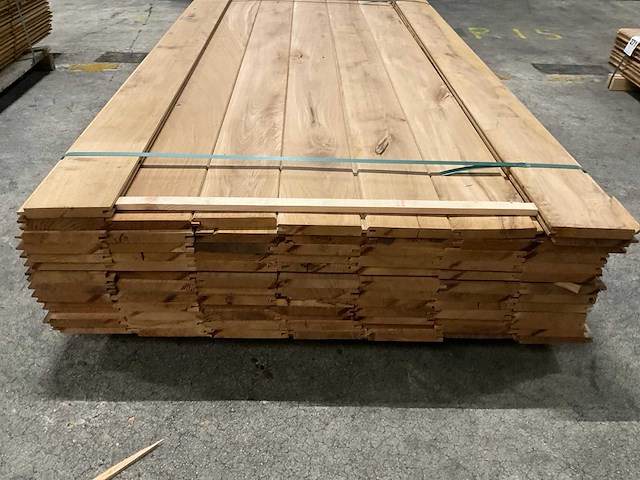 Eiken dakbeschot 20x140 mm (86x) - afbeelding 3 van  5