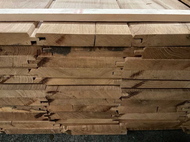 Eiken dakbeschot 20x140 mm (86x) - afbeelding 5 van  5