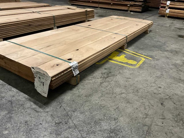 Eiken dakbeschot 20x160 mm (25x) - afbeelding 2 van  4