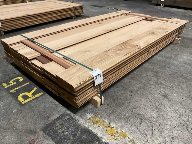 Eiken dakbeschot 20x160 mm (39x) - afbeelding 1 van  6