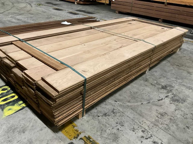 Eiken dakbeschot 20x160 mm (74x) - afbeelding 3 van  6