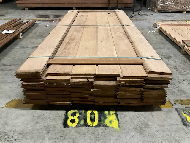 Eiken dakbeschot 20x160 mm (74x) - afbeelding 4 van  6