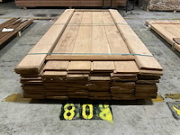 Eiken dakbeschot 20x160 mm (74x) - afbeelding 4 van  6