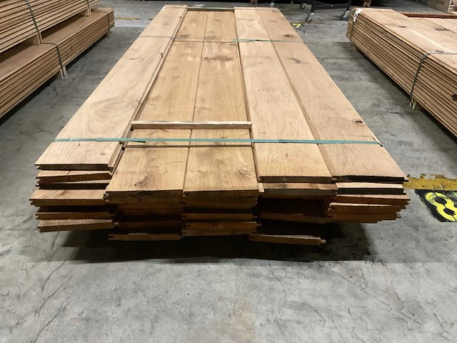 Eiken dakbeschot 20x180 mm (43x) - afbeelding 2 van  3