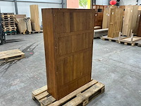 Eiken displaykast 143x88,5x30,5cm - afbeelding 5 van  6