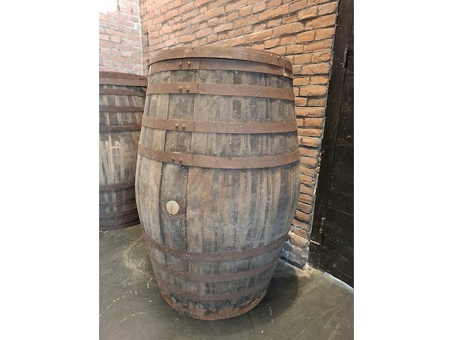 Eiken drank rijpingsvat bruin - afbeelding 3 van  6